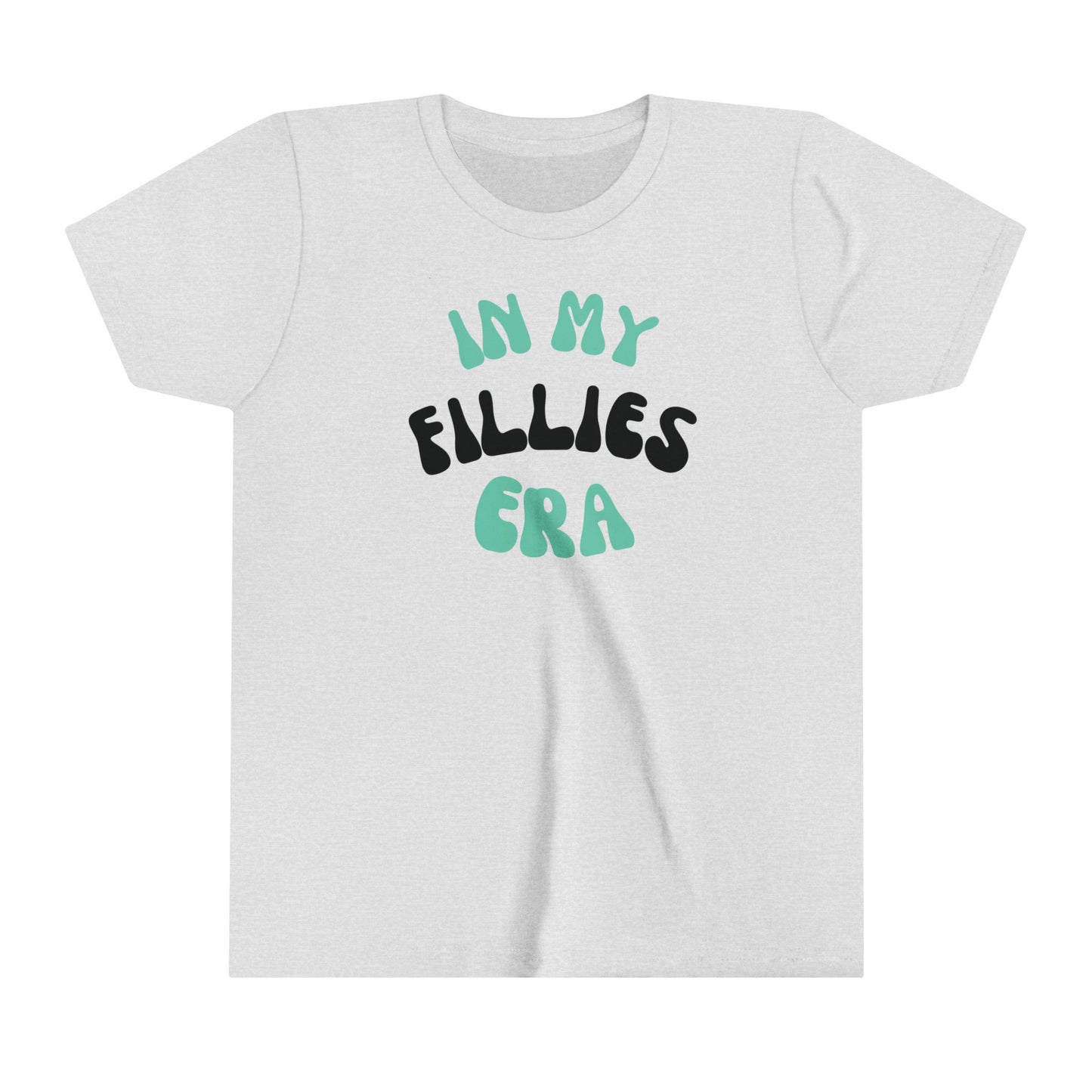 Teal In My Fillies Era Youth Short Sleeve Tee