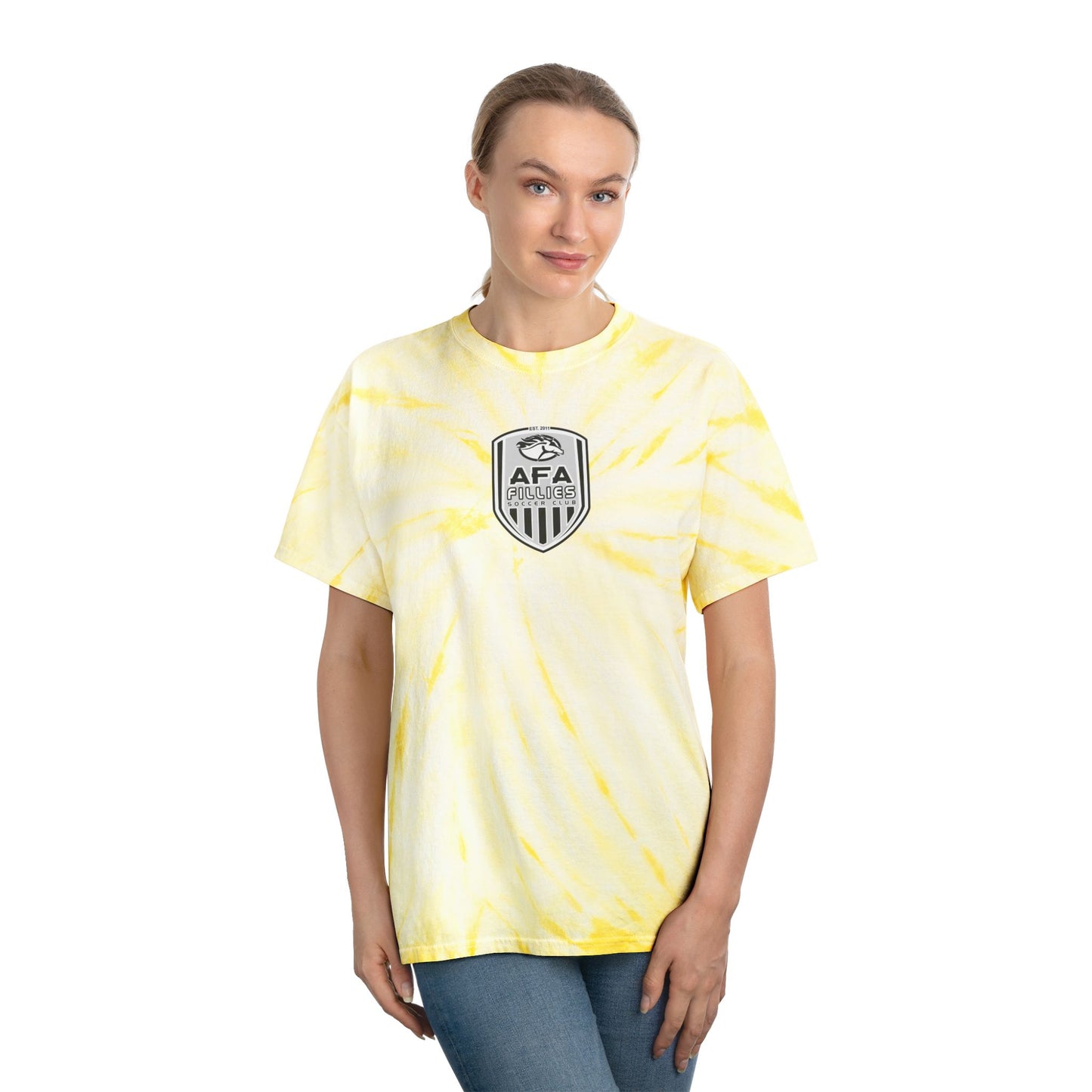 Fillies Shield Tie-Dye Cyclone Tee