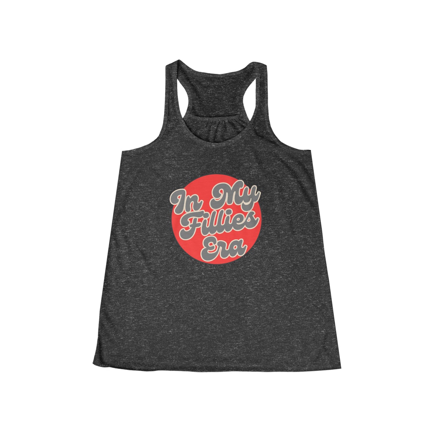 Red In My Fillies Era Women's Flowy Racerback Tank