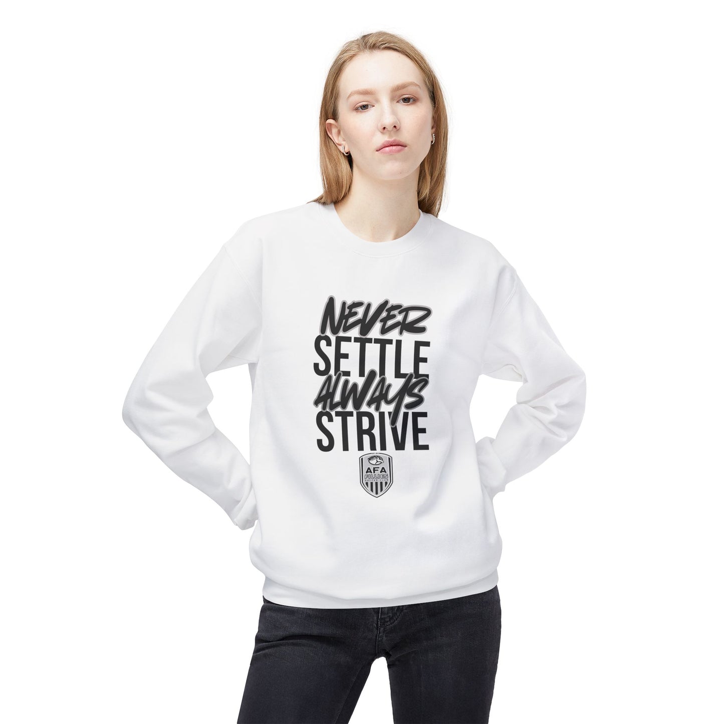Fillies Fleece Sweatshirt-Never Settle