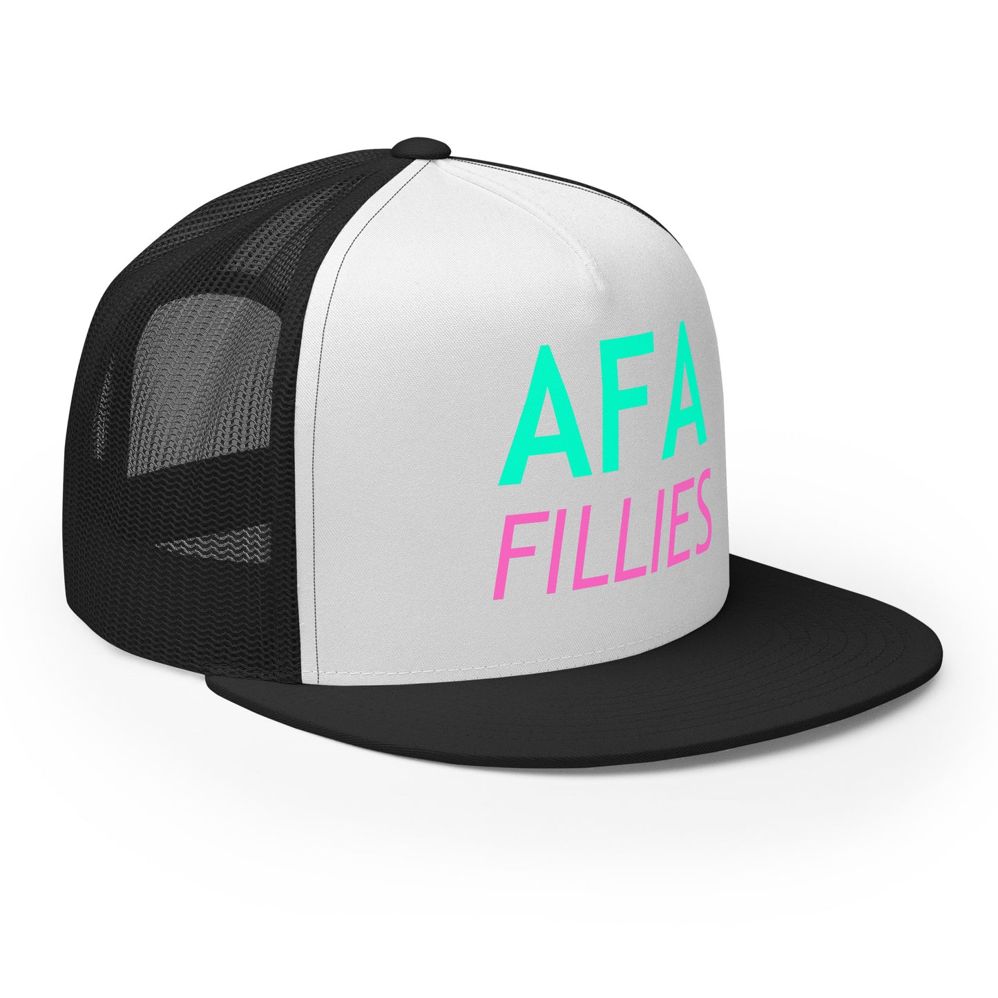 Light Green/Pink AFA Fillies Trucker Cap