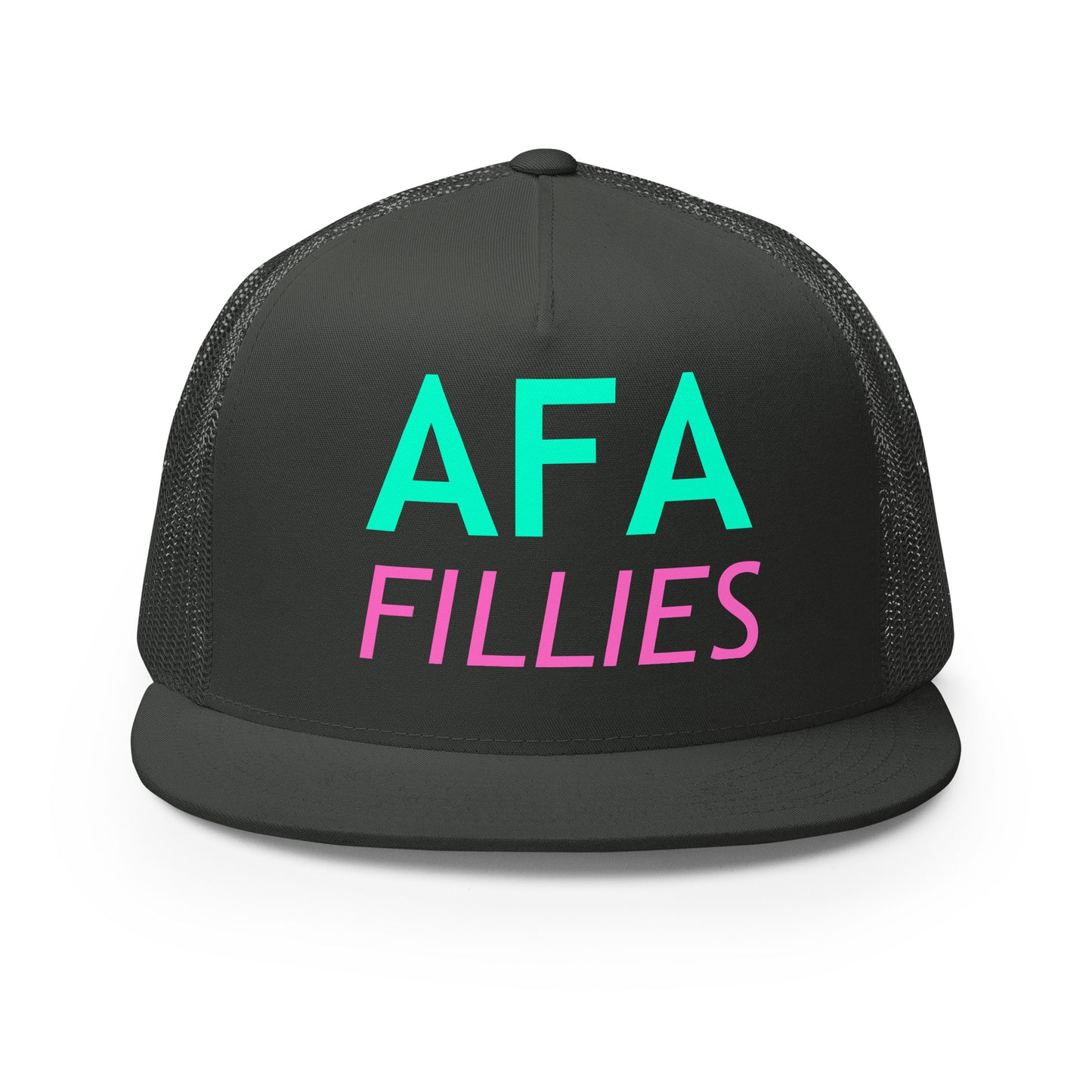 Light Green/Pink AFA Fillies Trucker Cap