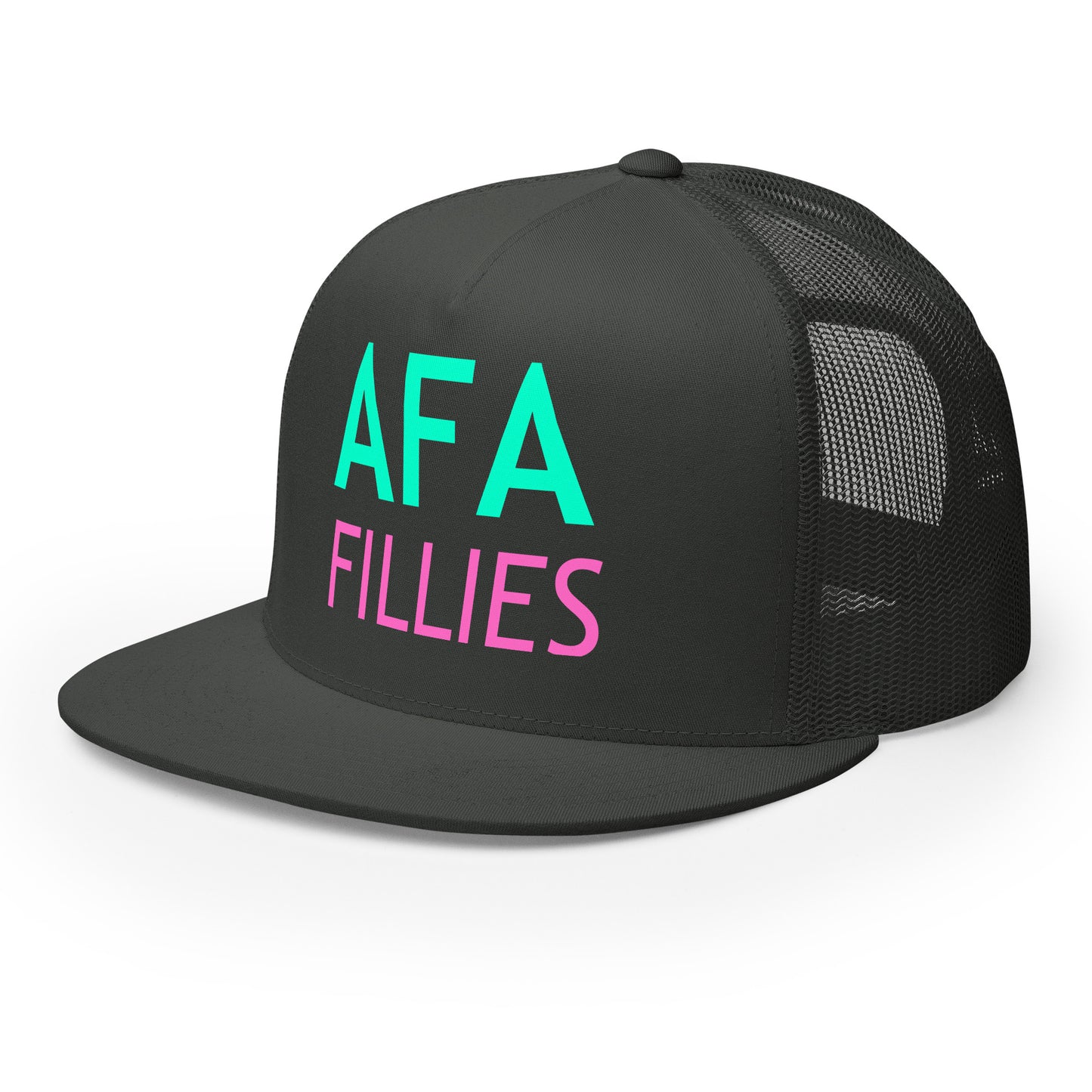 Light Green/Pink AFA Fillies Trucker Cap