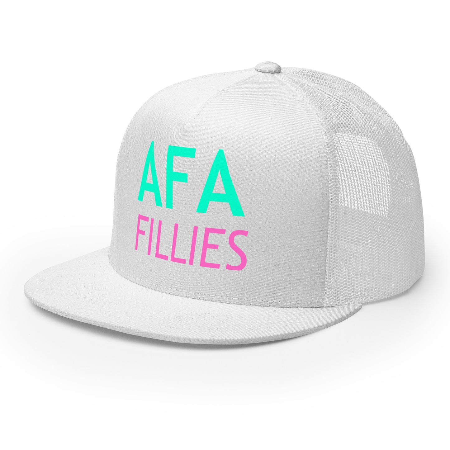 Light Green/Pink AFA Fillies Trucker Cap