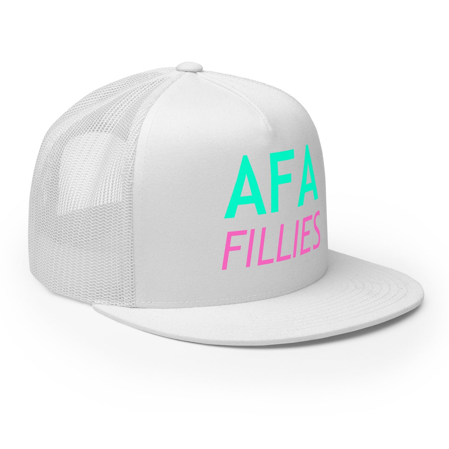 Light Green/Pink AFA Fillies Trucker Cap