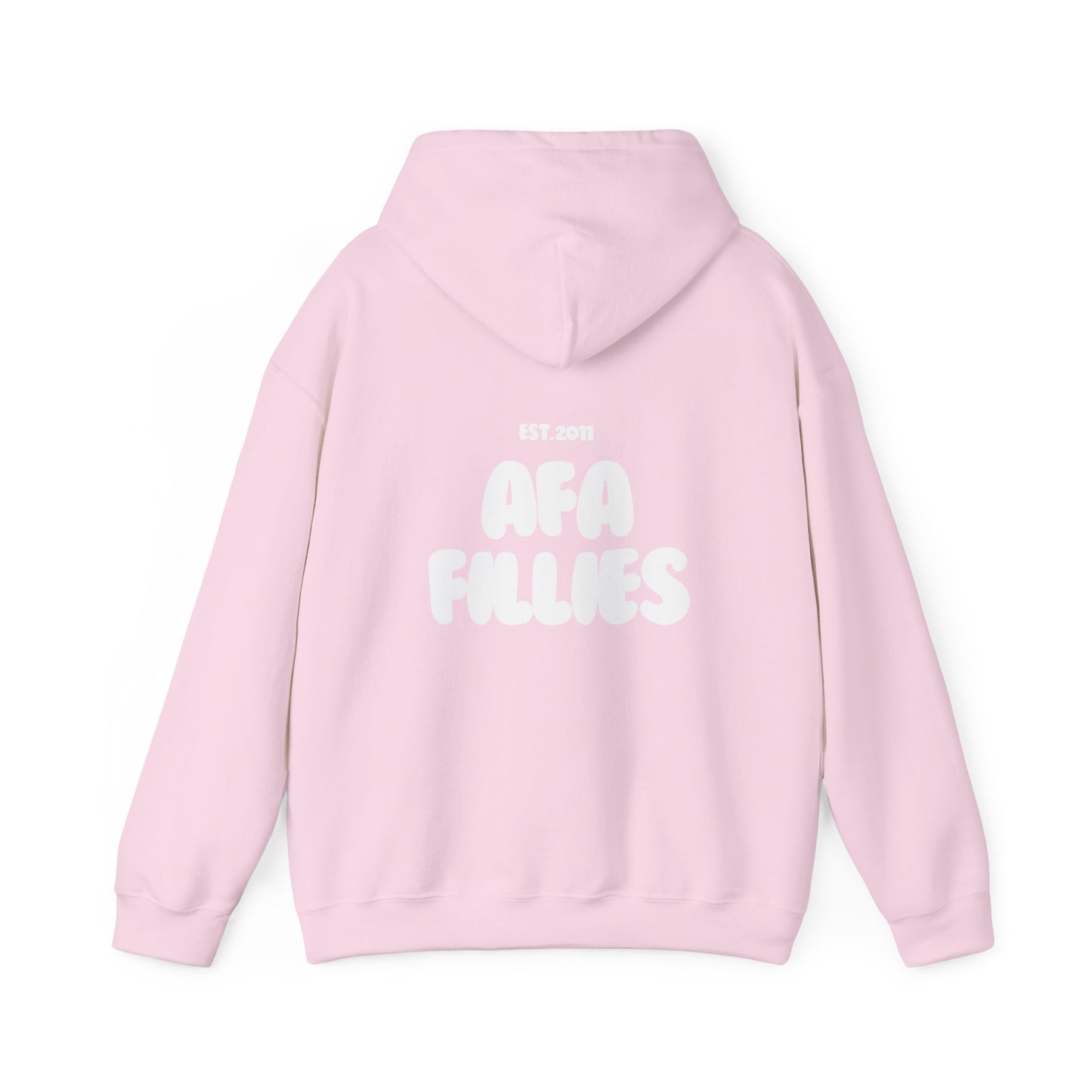 AFA Fillies Bubble Font Unisex Heavy Blend Hoodie