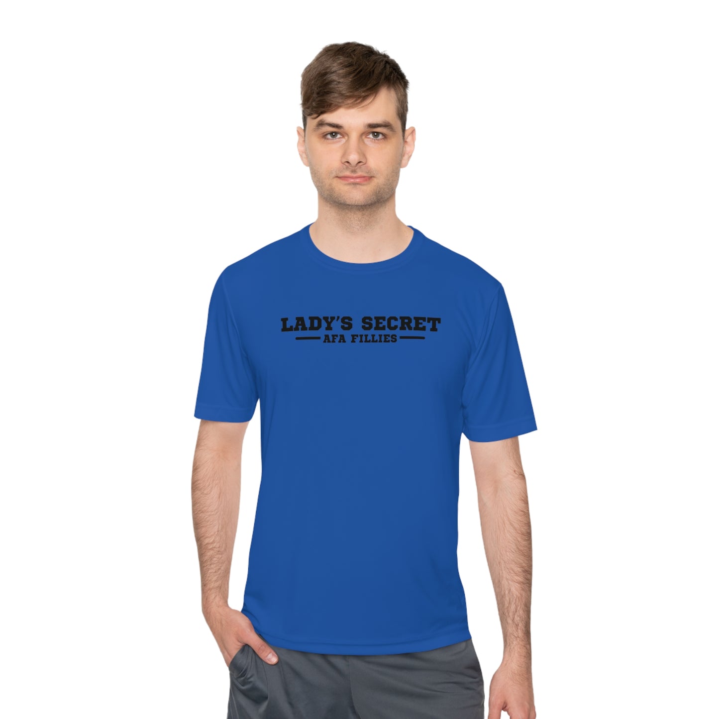 Lady's Secret Men's Moisture Wicking Tee