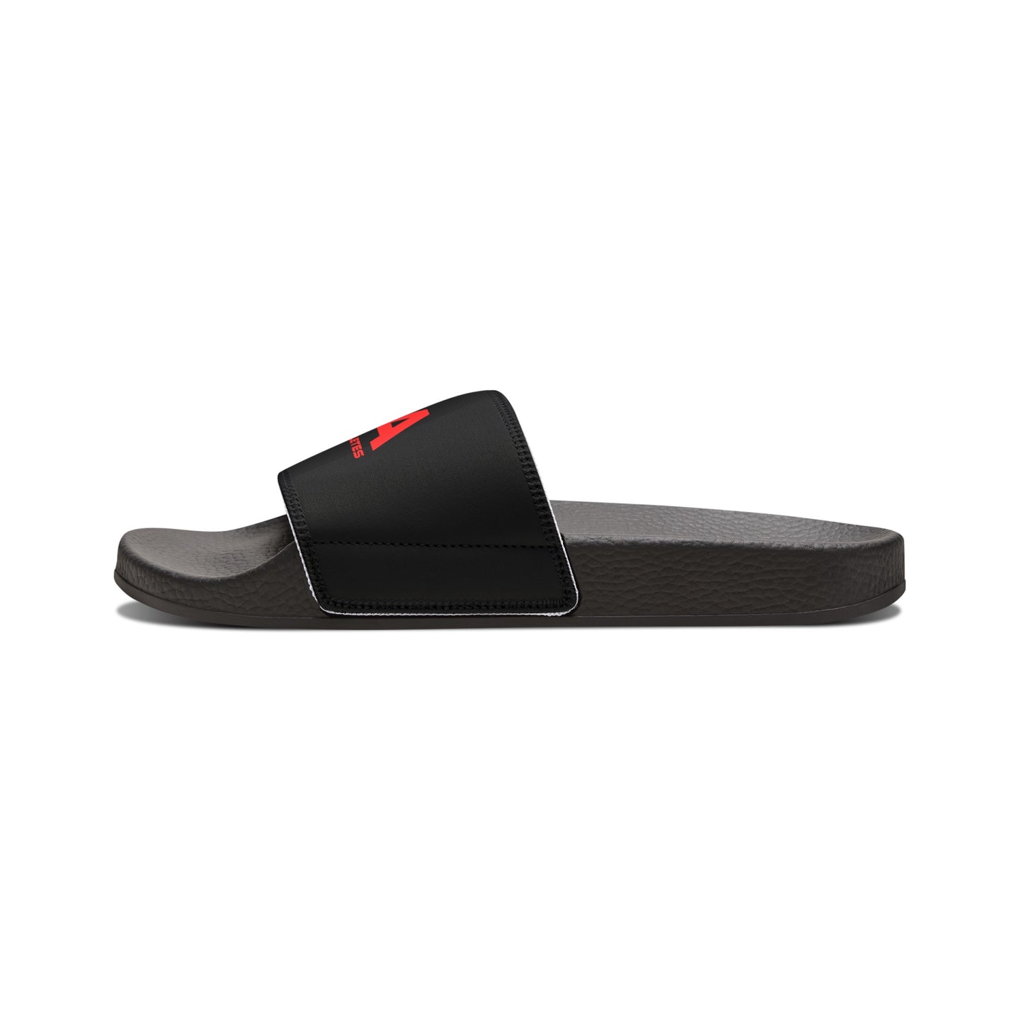 Red All Female Athletes Youth PU Slide Sandals