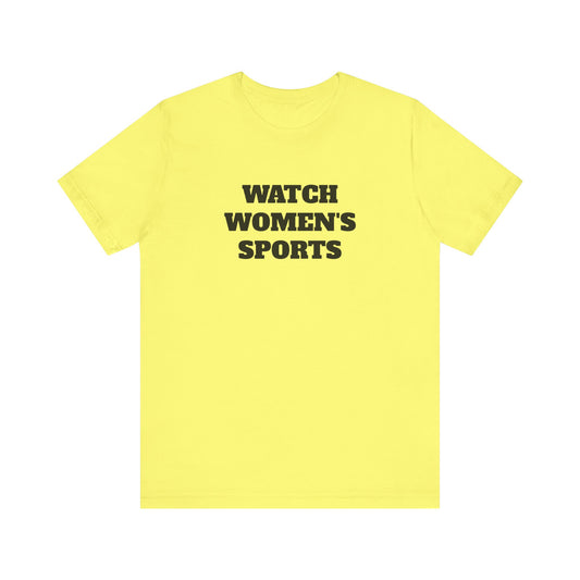 Watch Women's Sports Short Sleeve Tee