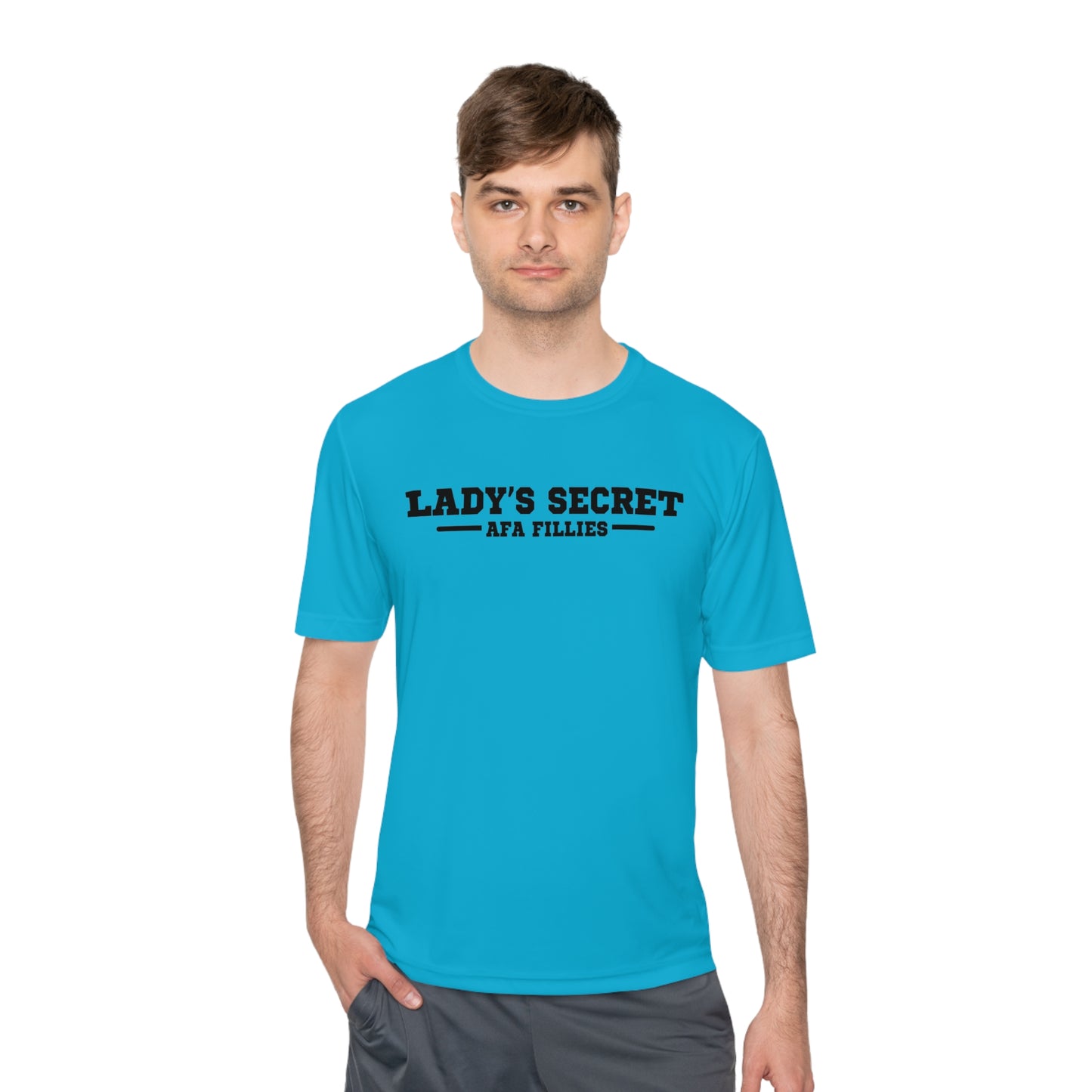 Lady's Secret Men's Moisture Wicking Tee