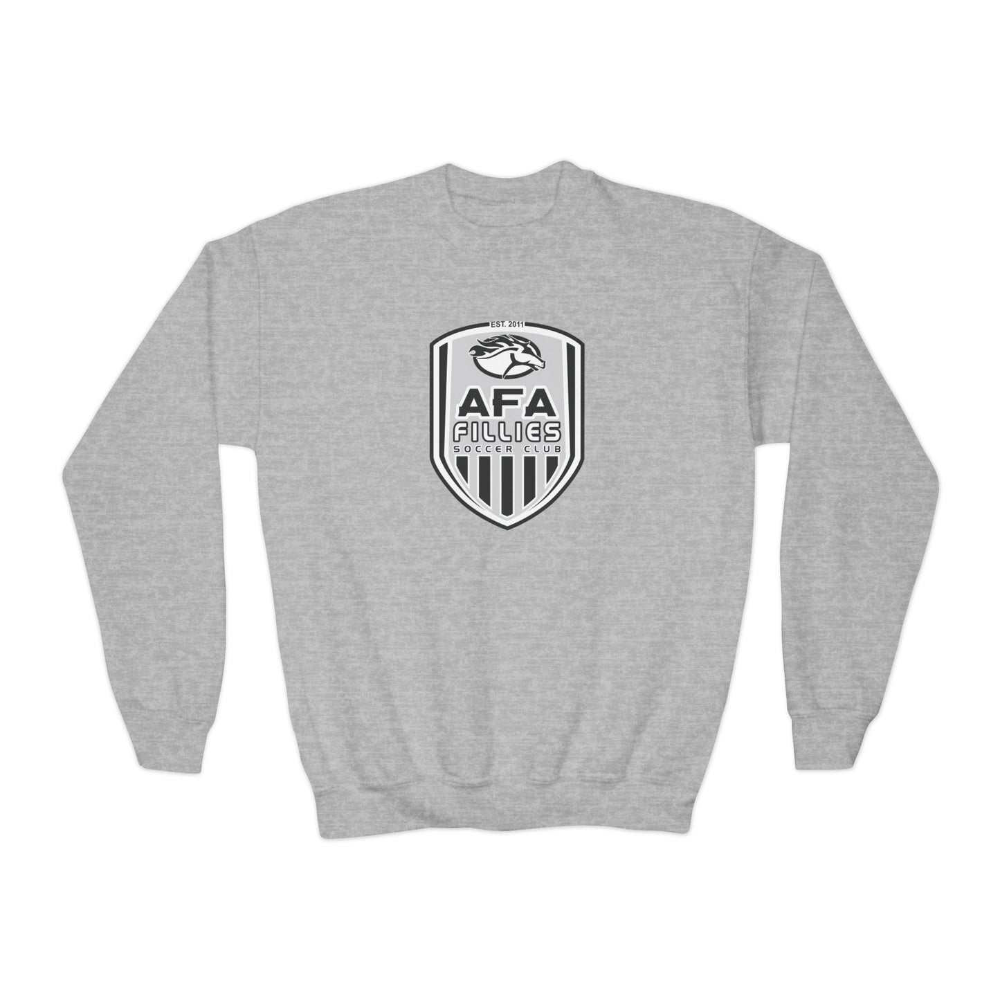 Fillies Shield Youth Crewneck Sweatshirt