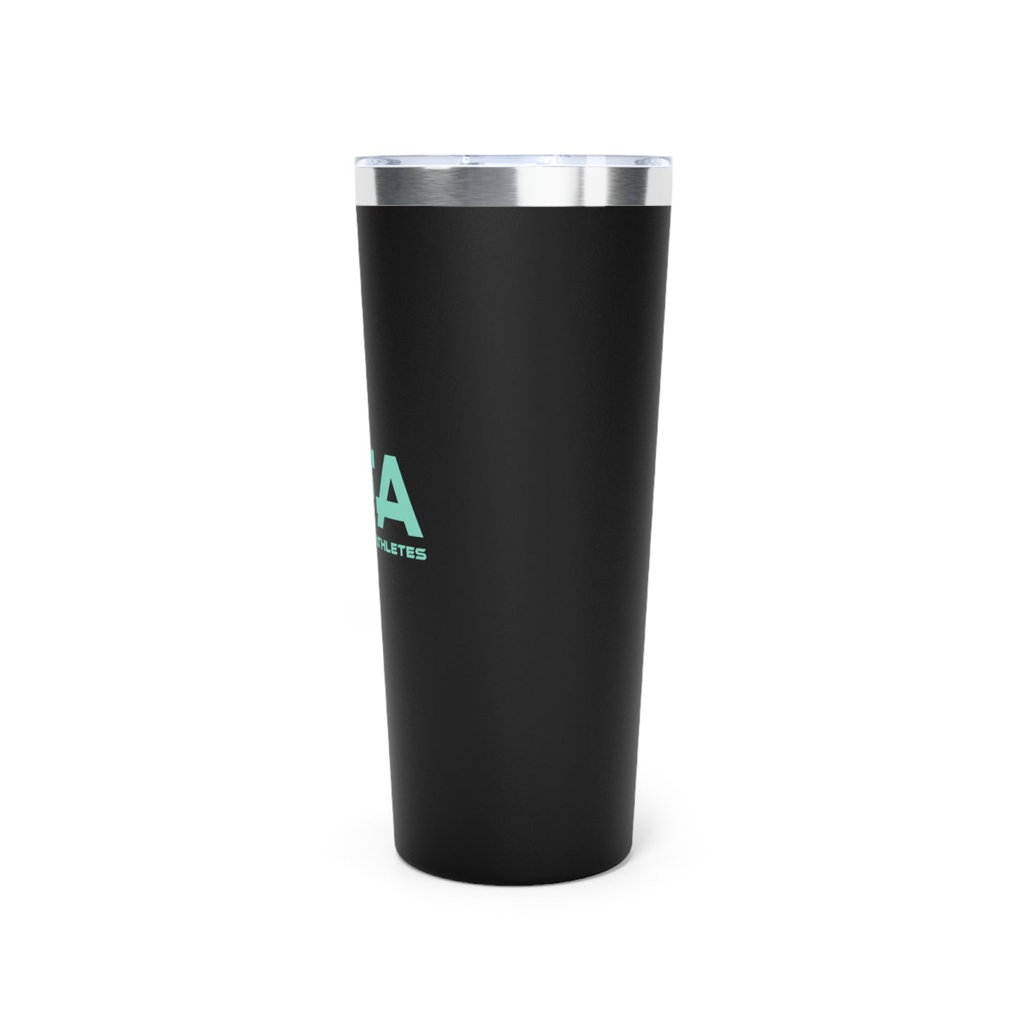 Black and Green All Female Athletes Copper Vacuum Insulated Tumbler, 22oz