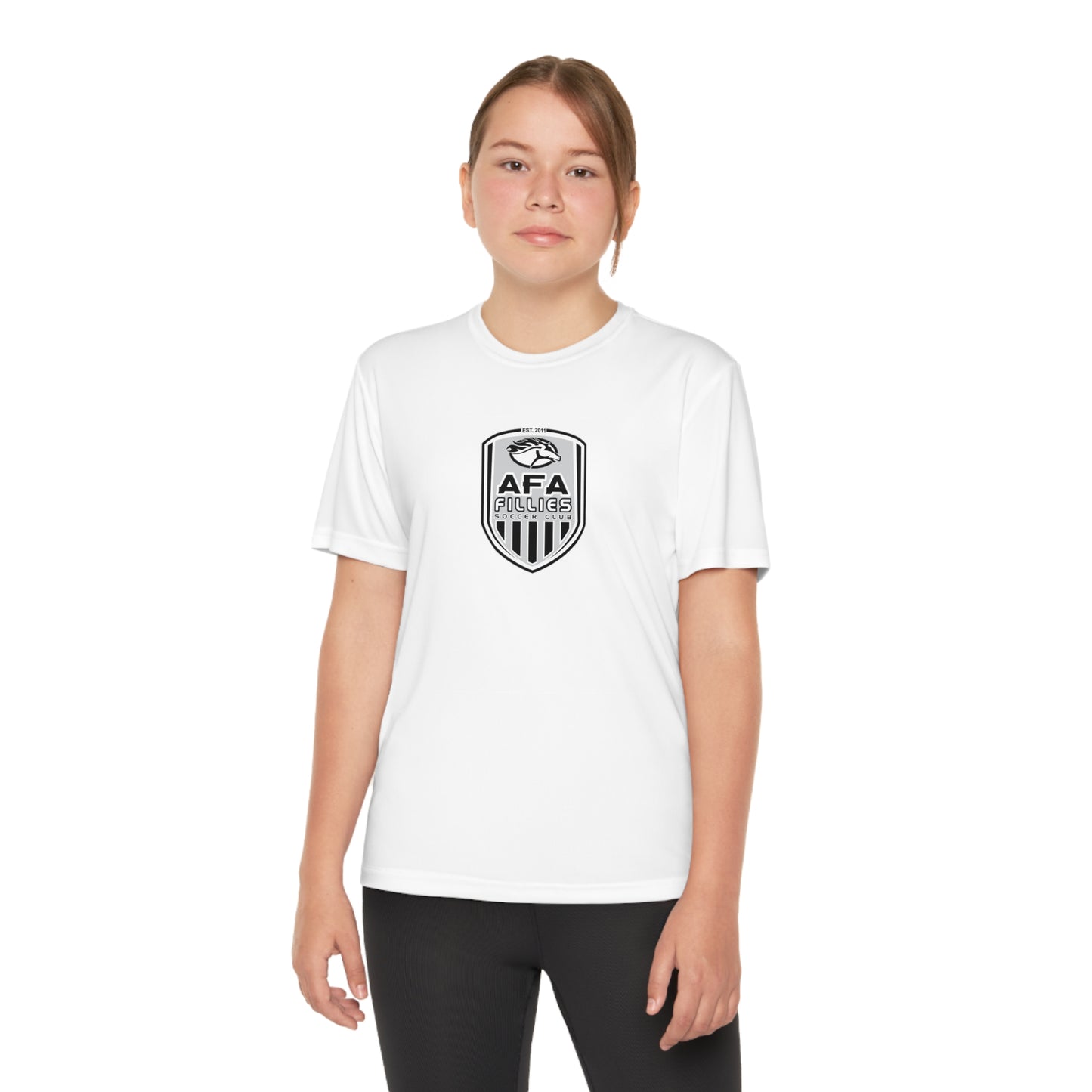 Fillies Shield Youth Breathable Performance Tee