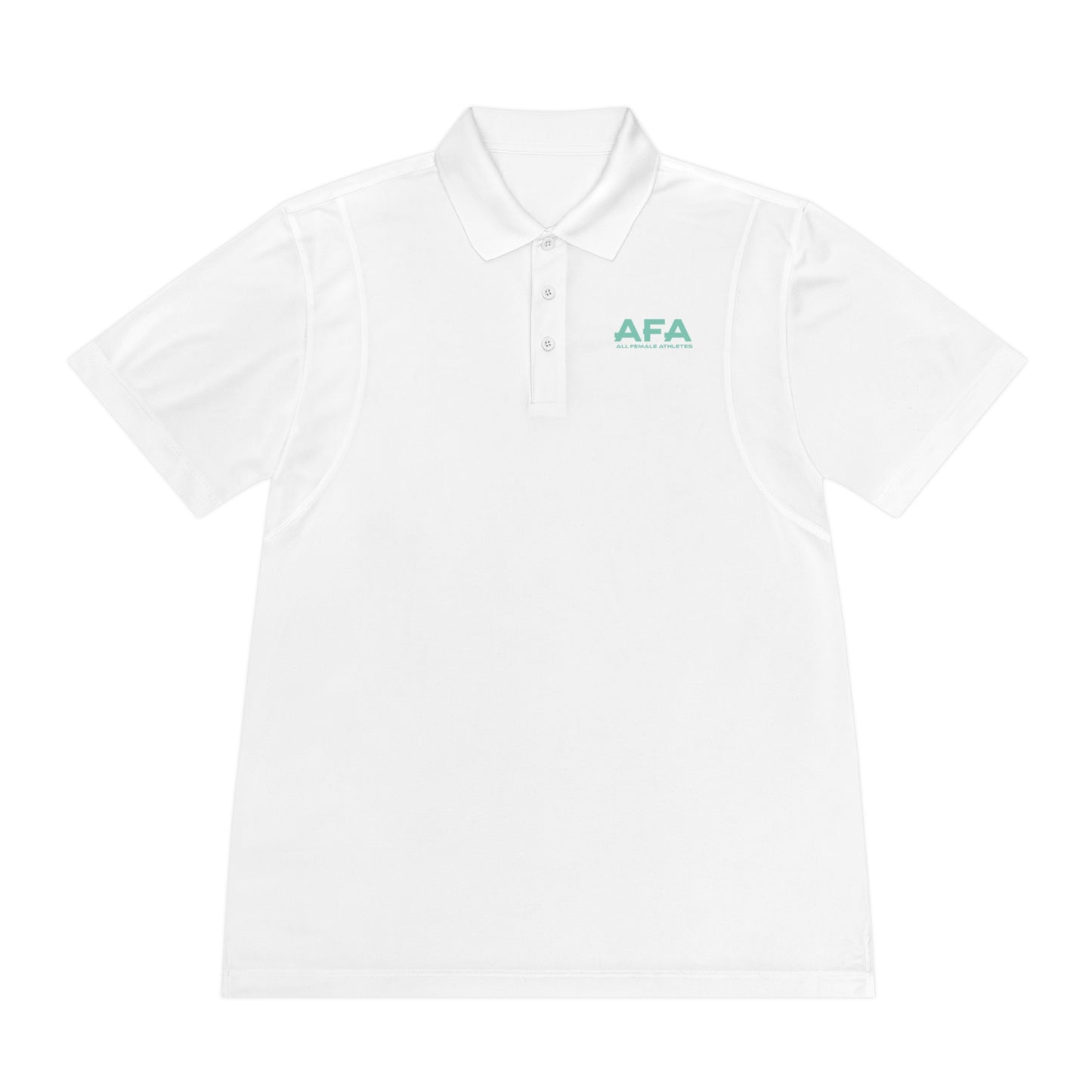 Light Green All Female Athletes Men's Sport Polo Shirt