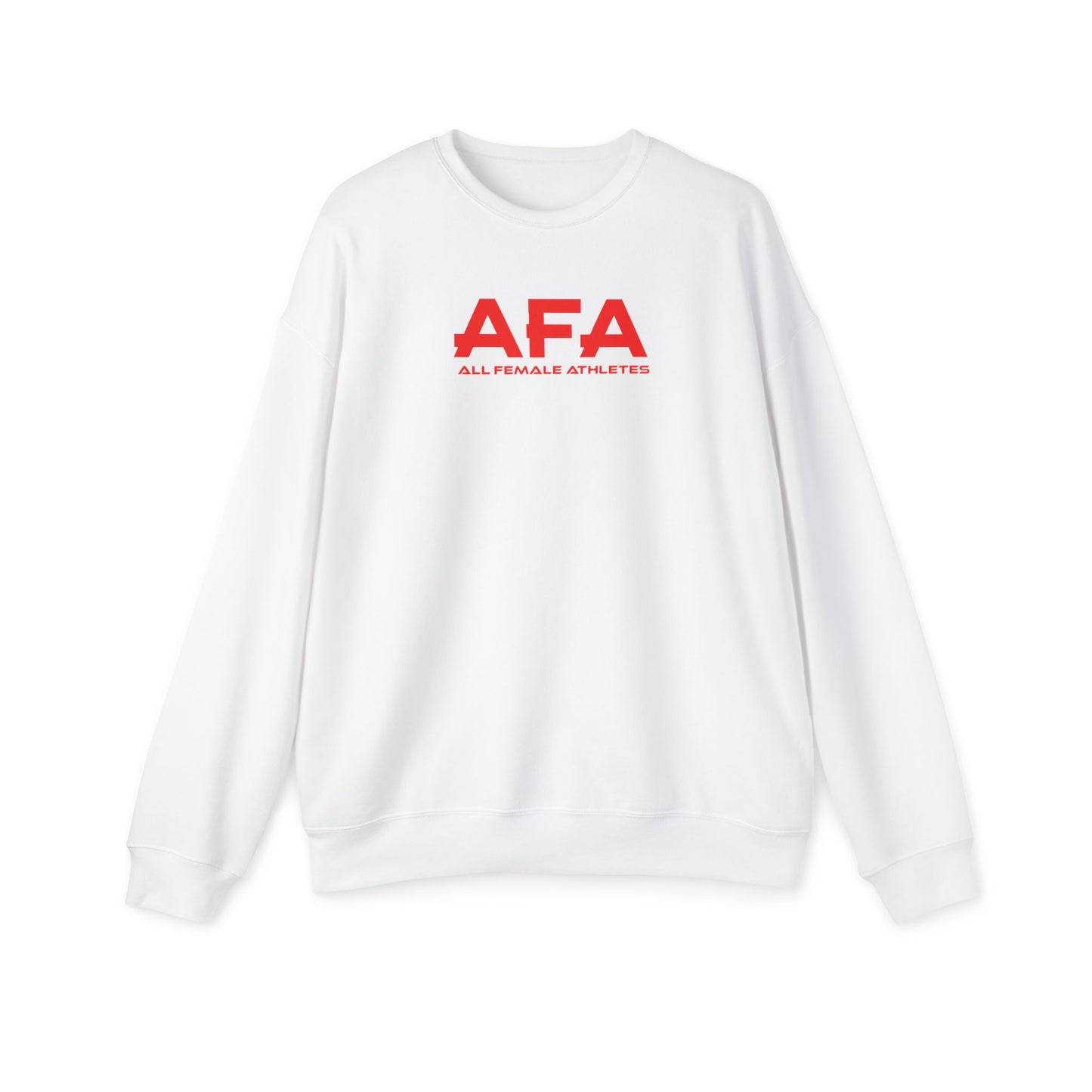 Red All Female Athletes Unisex Drop Shoulder Sweatshirt