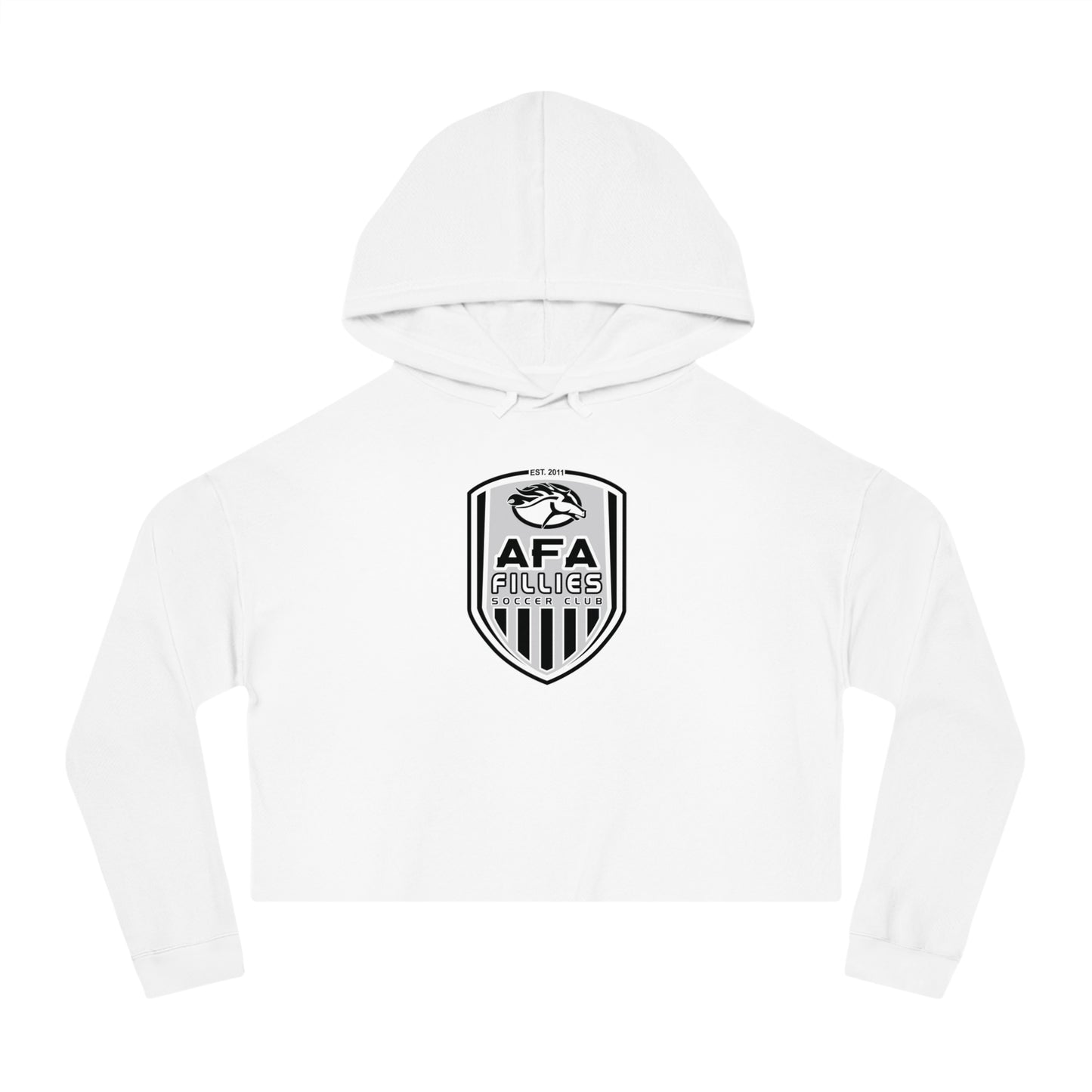 AFA Fillies Shield Women’s Cropped Hooded Sweatshirt