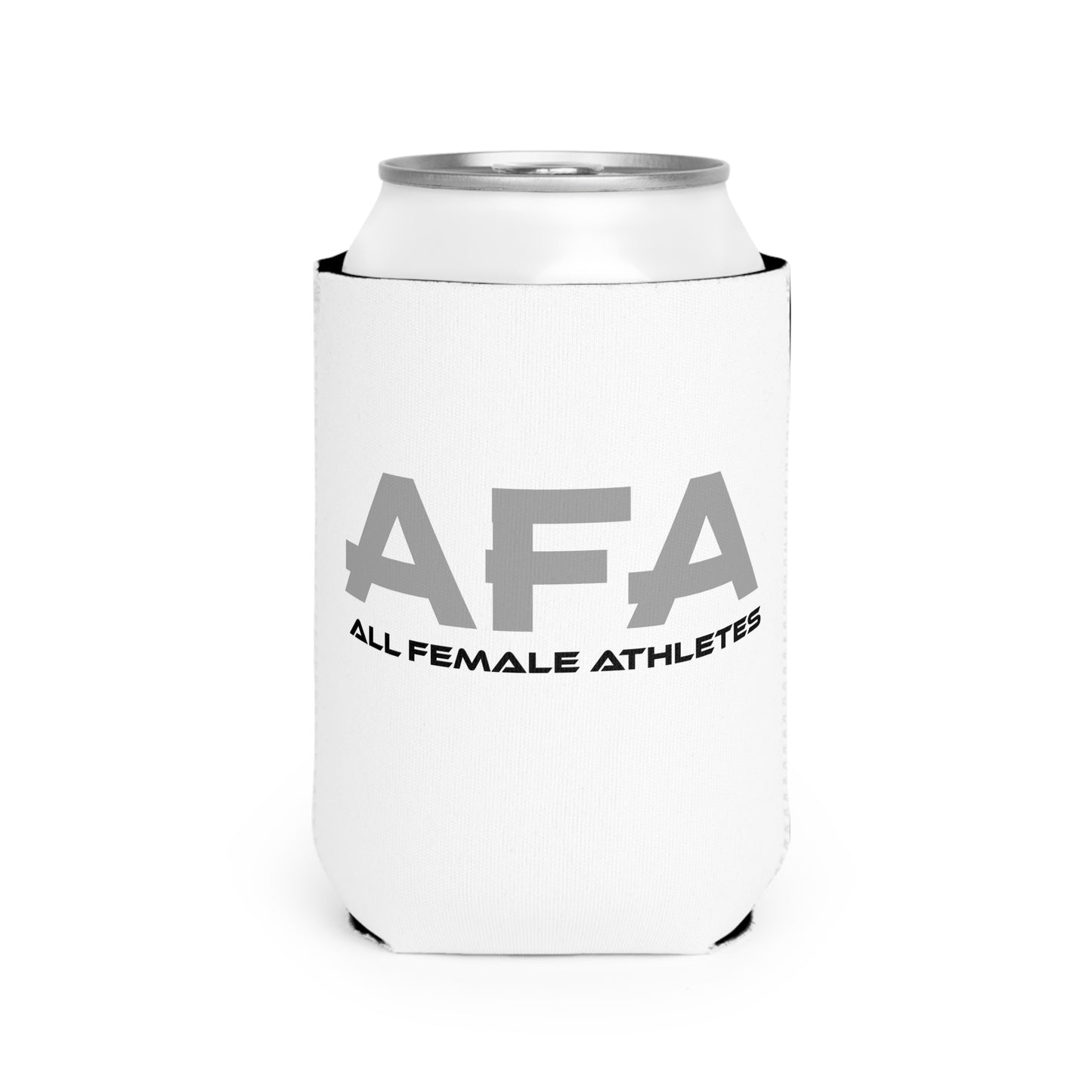 Gray All Female Athletes Can Koozie