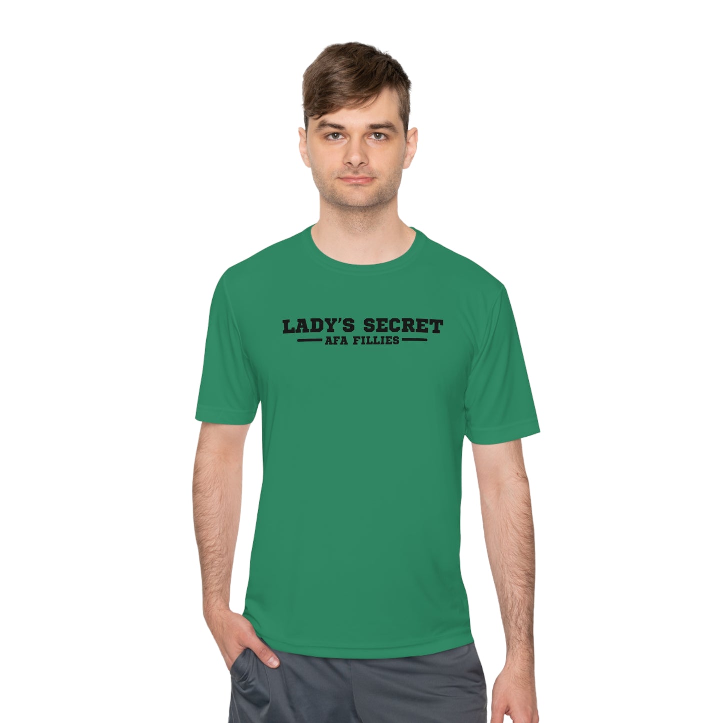 Lady's Secret Men's Moisture Wicking Tee