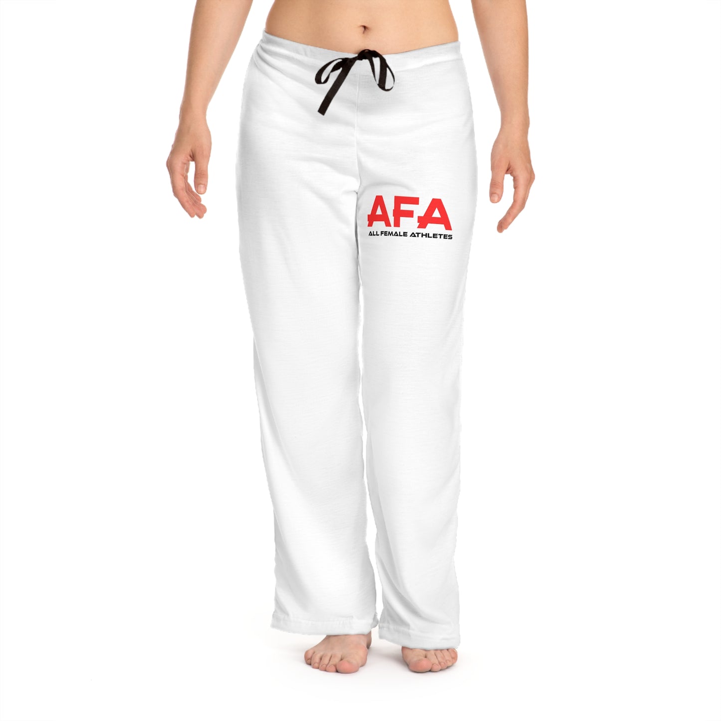 Red All Female Athletes Women's Pajama Pants