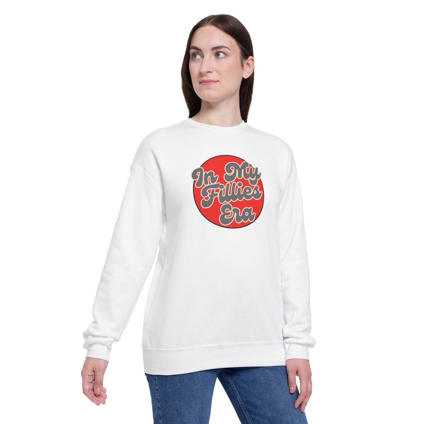 Red In My Fillies Era Unisex Drop Shoulder Sweatshirt