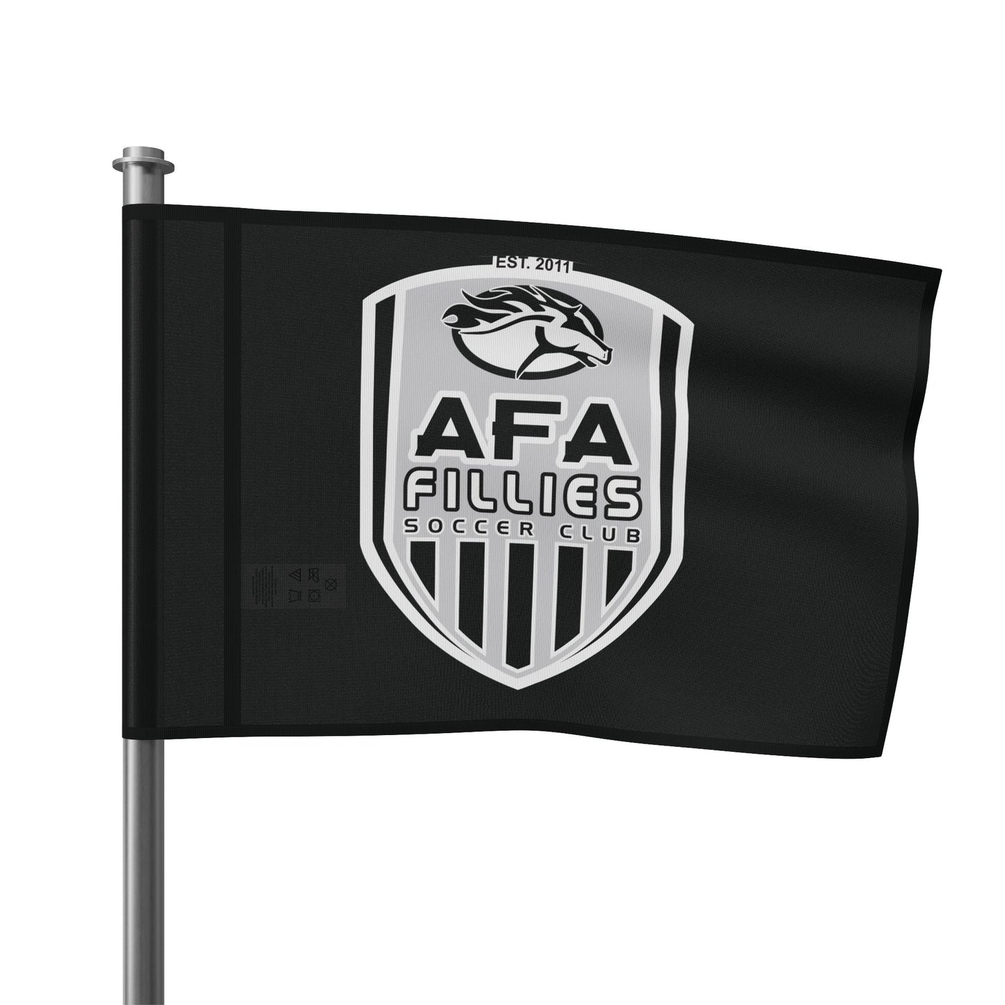 White AFA Fillies Flag