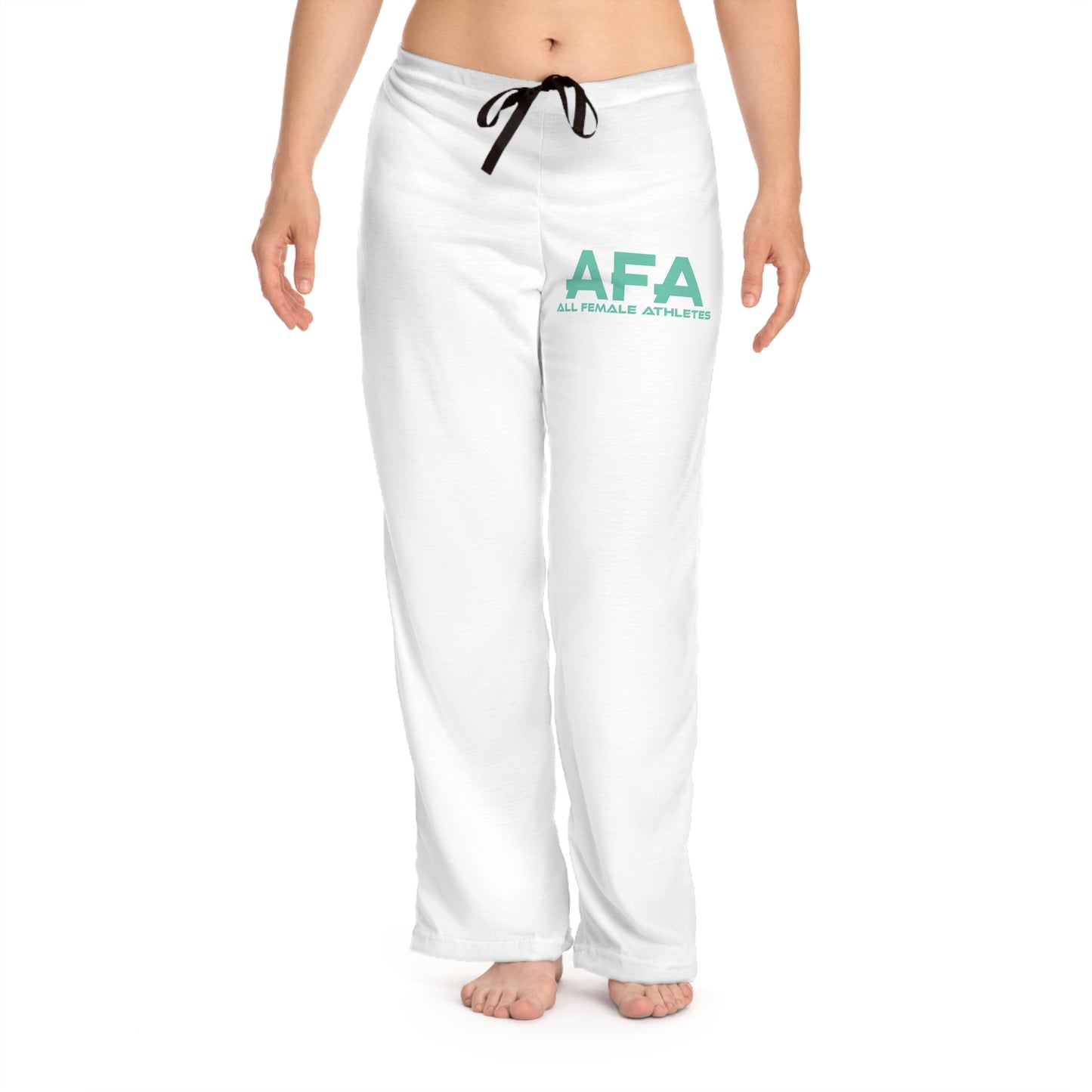 Green All Female Athletes Women's Pajama Pants