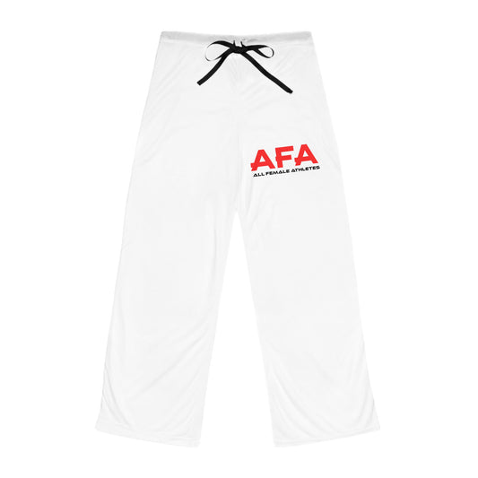 Red All Female Athletes Women's Pajama Pants