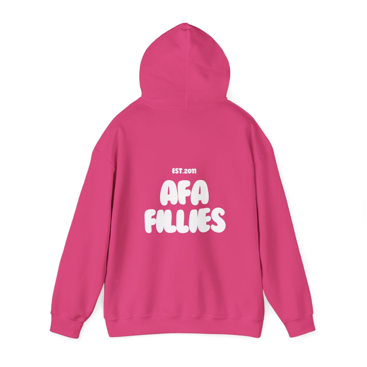 AFA Fillies Bubble Font Unisex Heavy Blend Hoodie