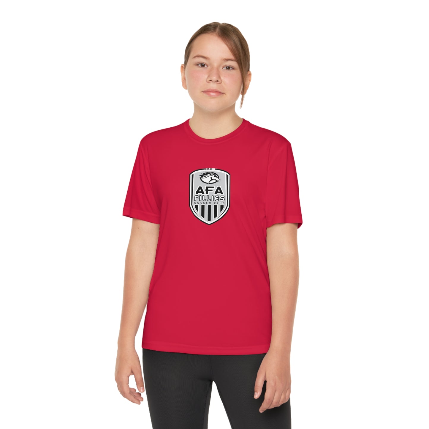 Fillies Shield Youth Breathable Performance Tee