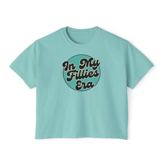 Light Green In My Fillies Era Women's Boxy Tee