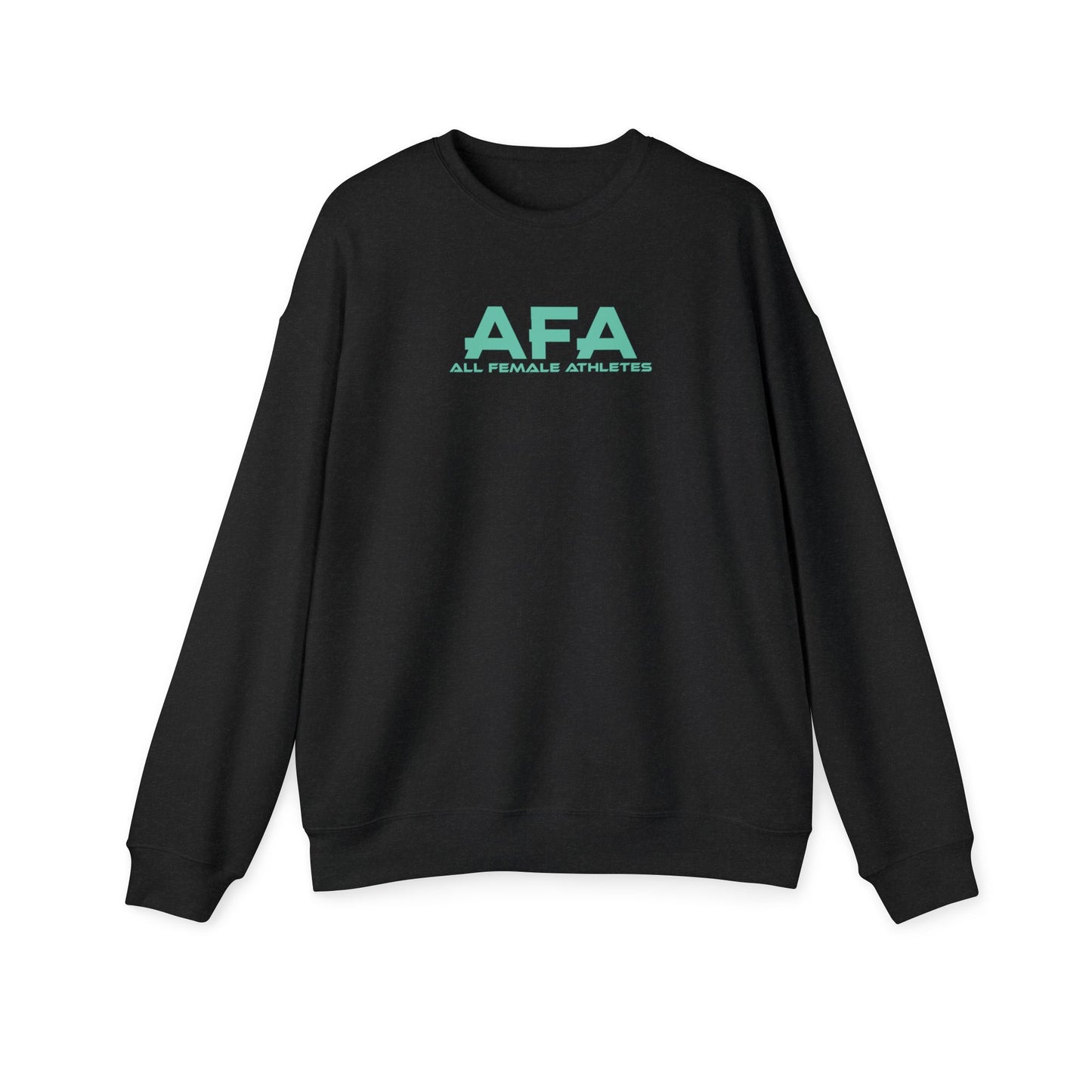 Light Green All Female Athlete Unisex Drop Shoulder Sweatshirt