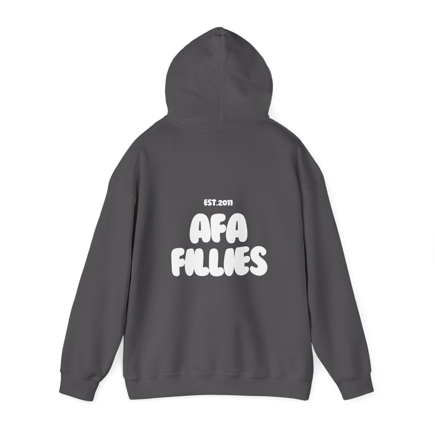 AFA Fillies Bubble Font Unisex Heavy Blend Hoodie