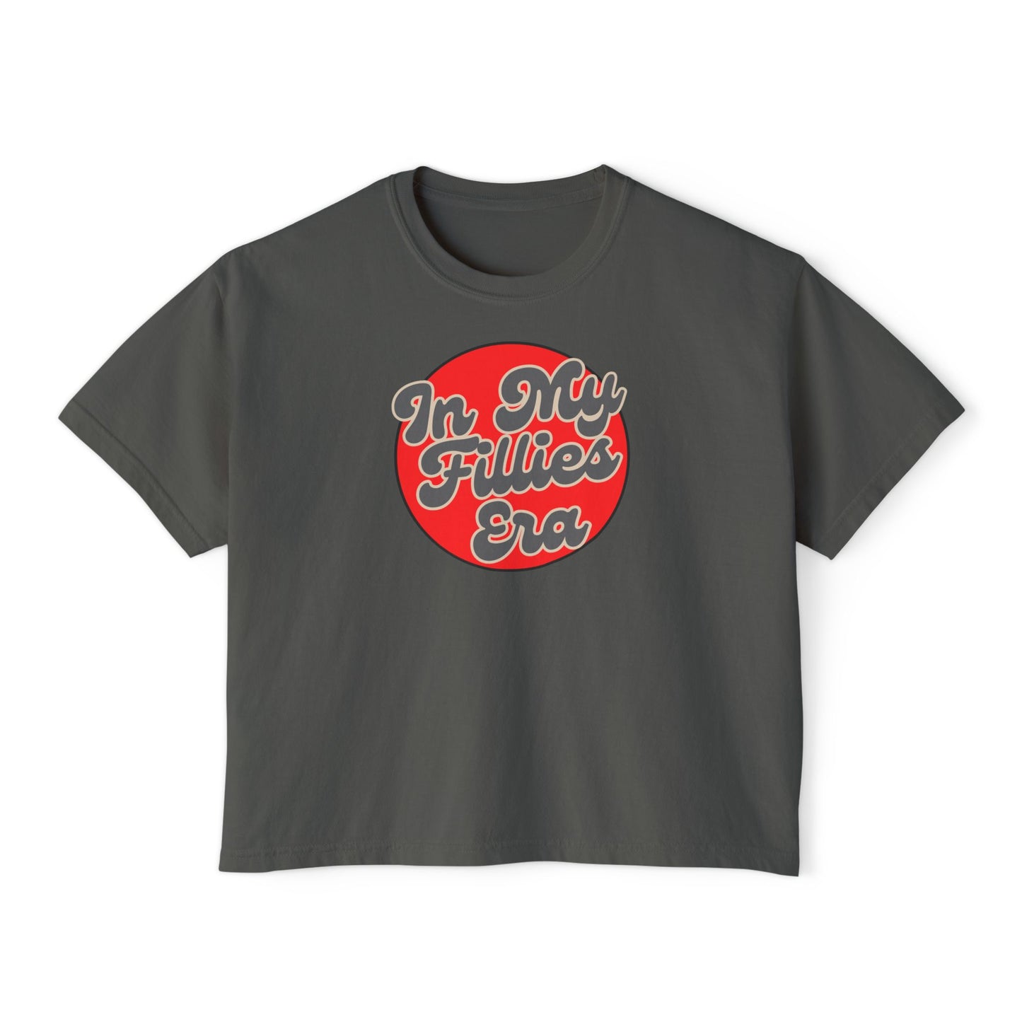 Red In My Fillies Era Women's Boxy Tee