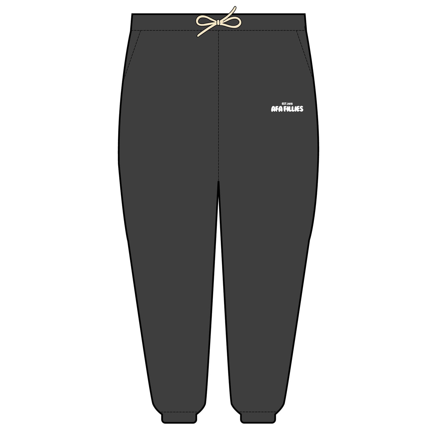 AFA Bubble Font Garment-Dyed Lightweight Fleece Sweatpants