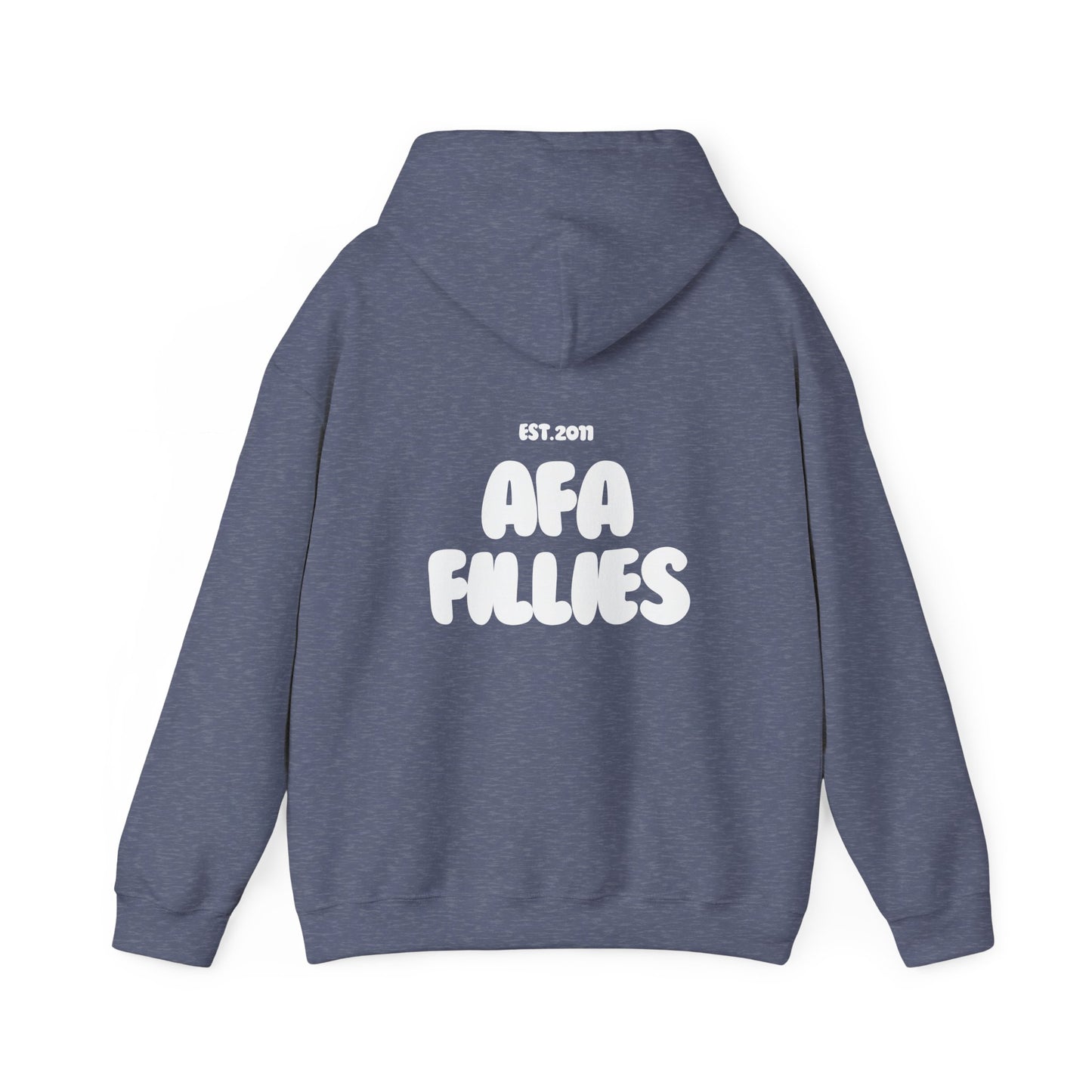 AFA Fillies Bubble Font Unisex Heavy Blend Hoodie