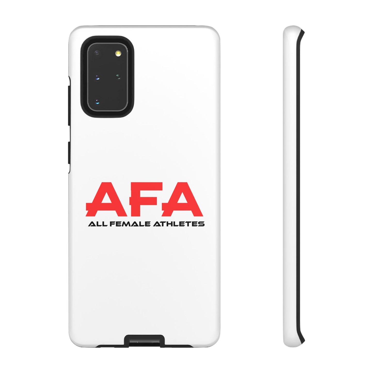 Red and Black All Female Athletes Tough Cases Phone Case