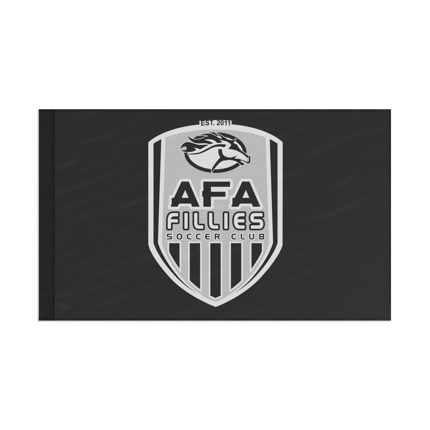 Black AFA Fillies Shield Flag