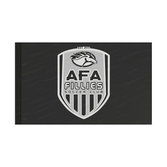 Black AFA Fillies Shield Flag