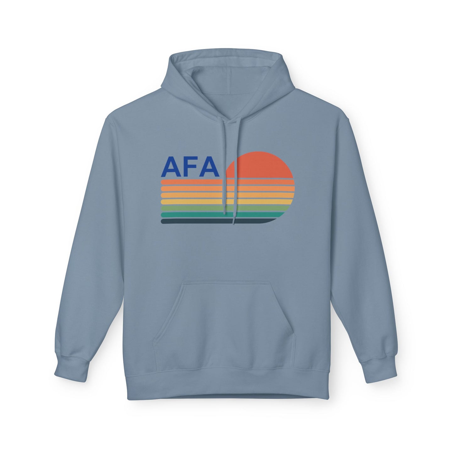 Retro AFA Sunset Aviator Fleece Hoodie