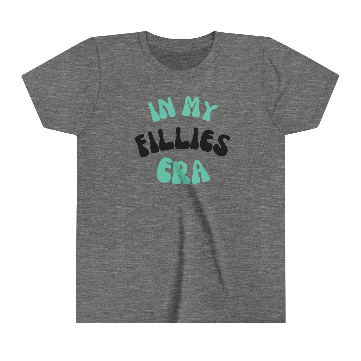 Light Green In My Fillies Era Youth Short Sleeve Tee