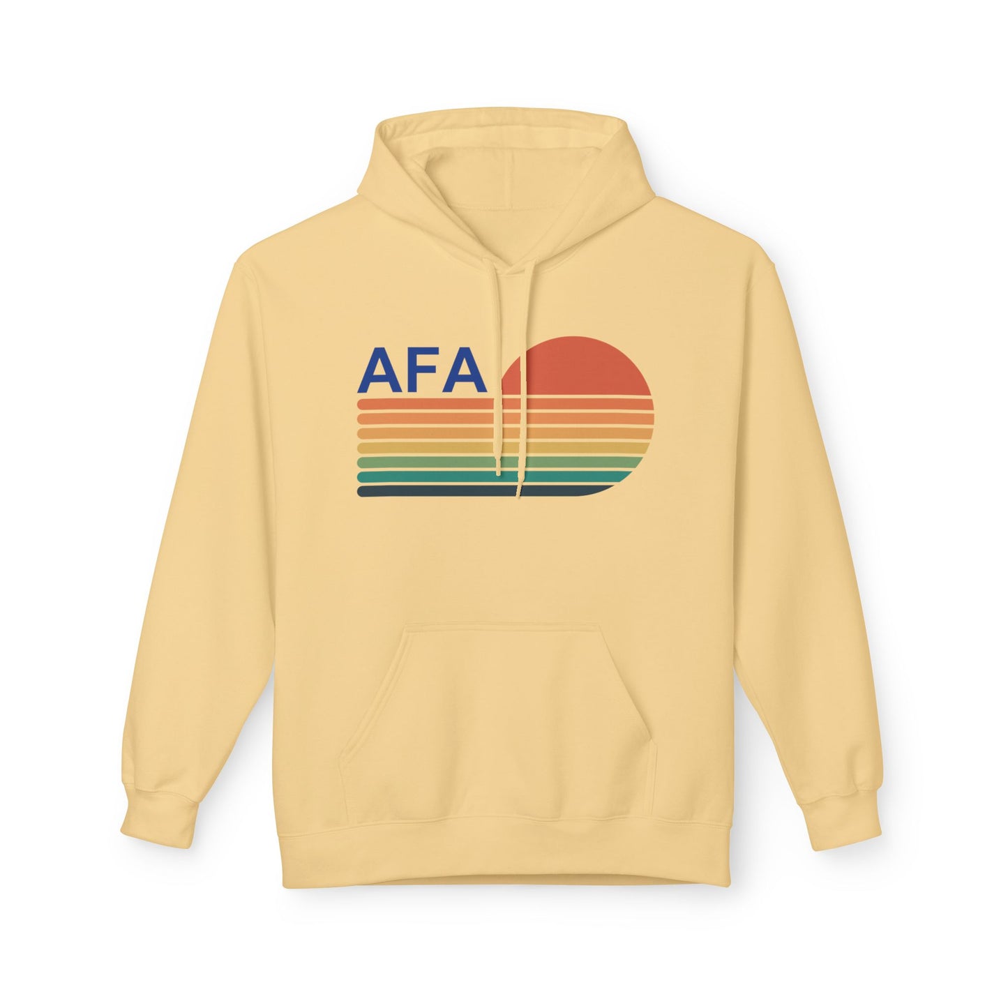 Retro AFA Sunset Aviator Fleece Hoodie