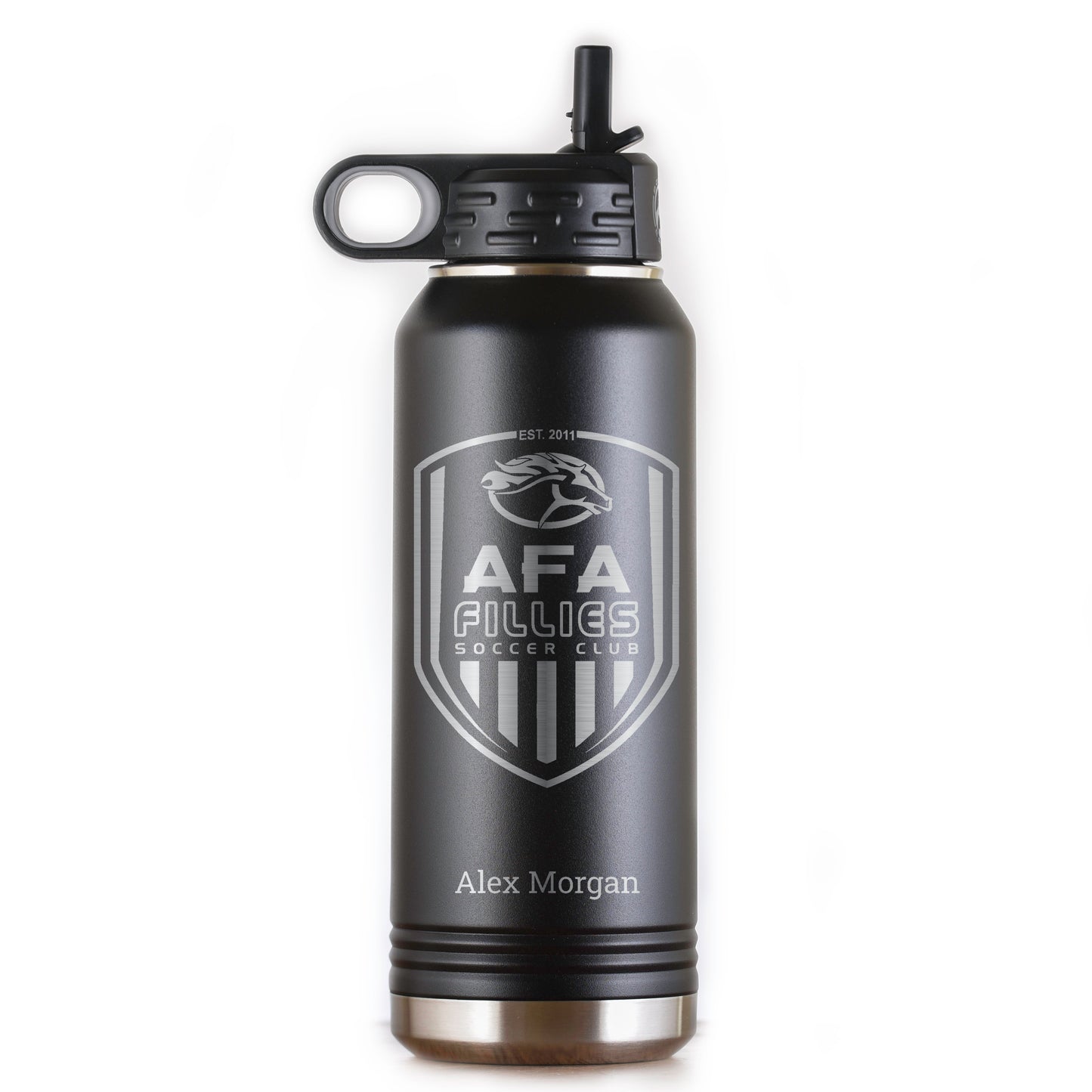 AFA Fillies Personalized w/ Player Name 32oz Vacuum Insulated Water Bottle