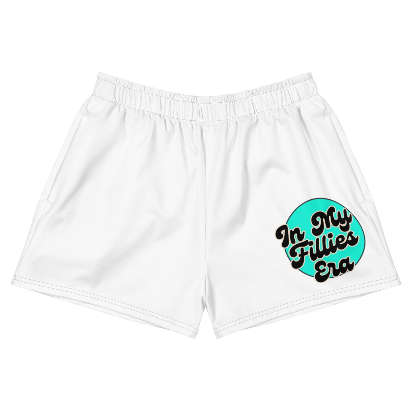 Light Green In My Fillies Era Women’s Recycled Athletic Shorts