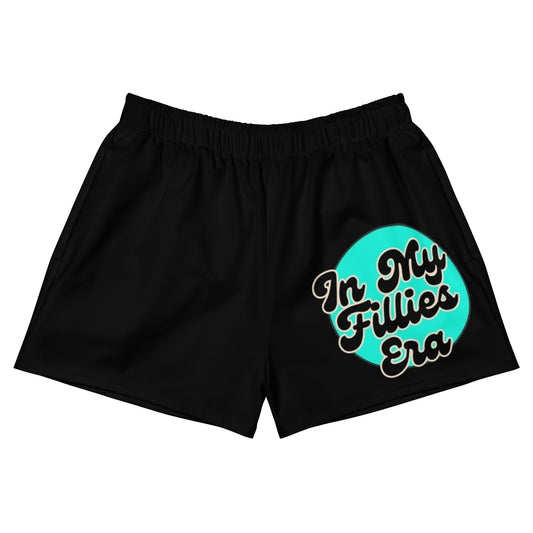 Light Green In My Fillies Era Women’s Recycled Athletic Shorts