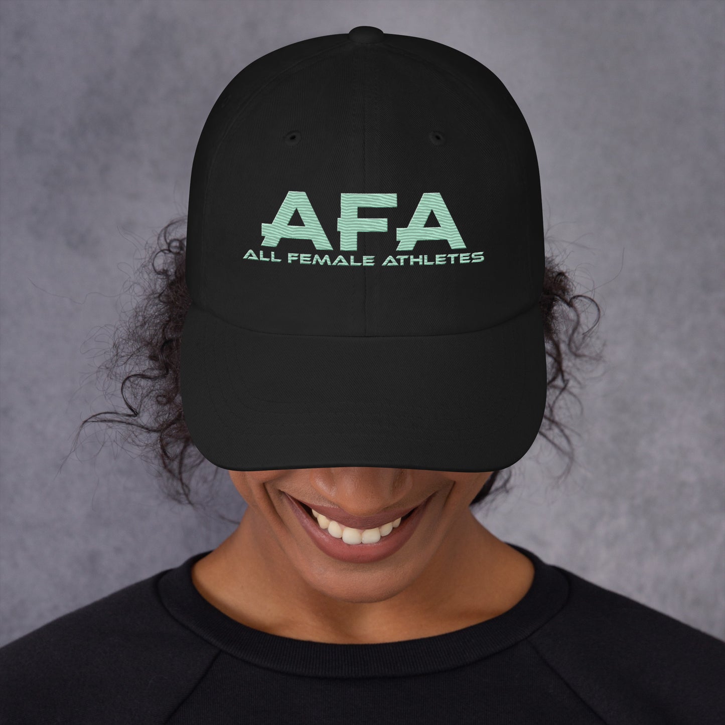 Light Green AFA Fillies Embroidered hat