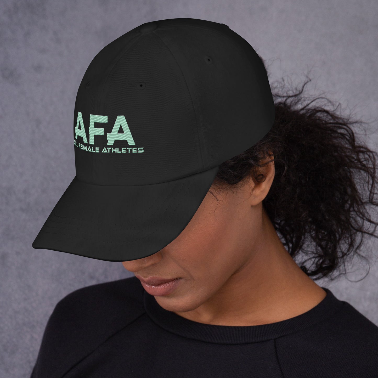 Light Green AFA Fillies Embroidered hat