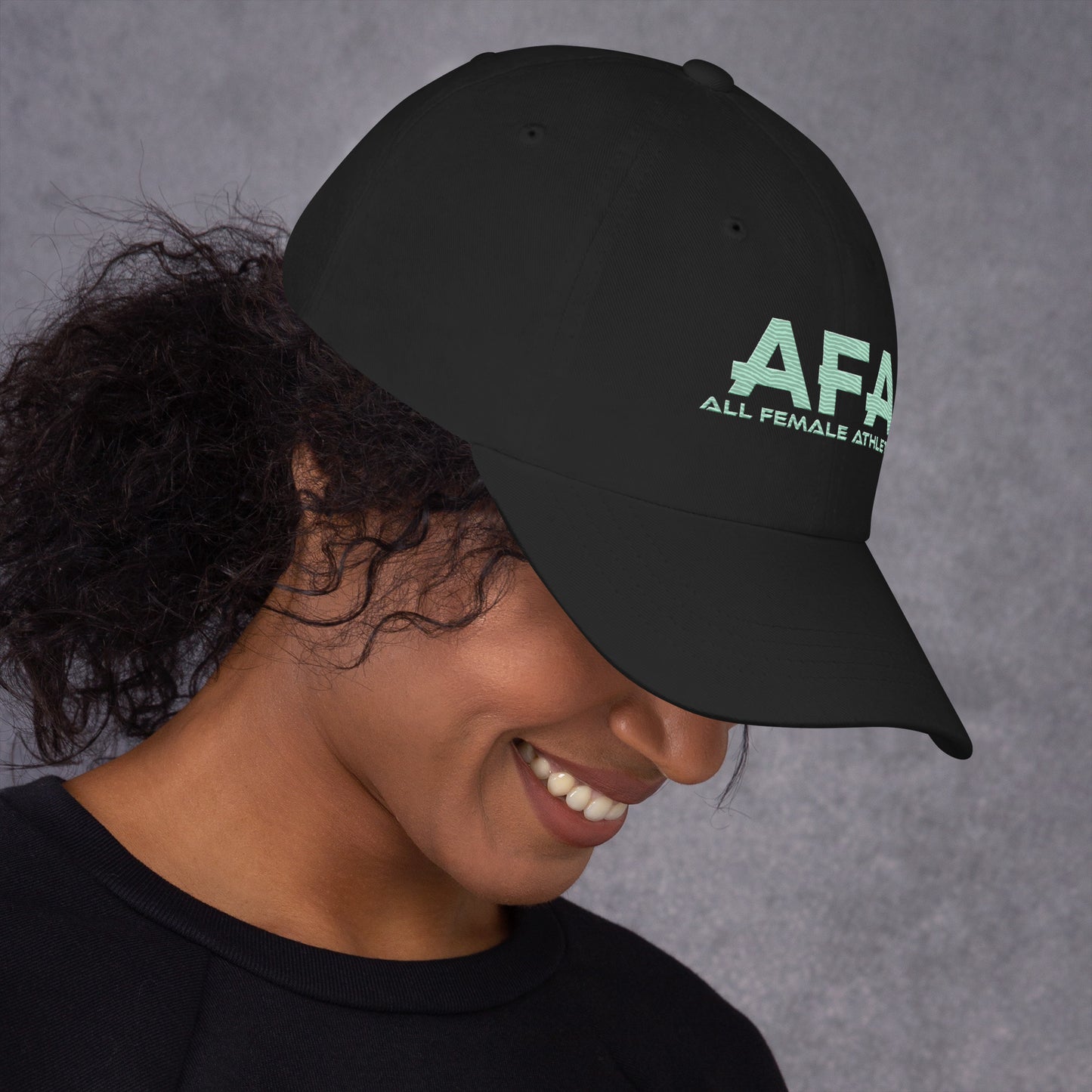 Light Green AFA Fillies Embroidered hat