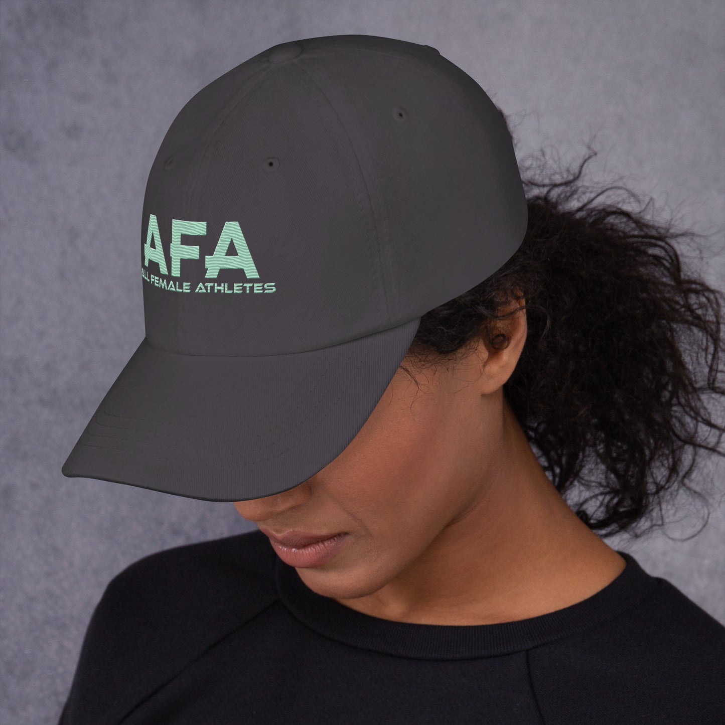 Light Green AFA Fillies Embroidered hat