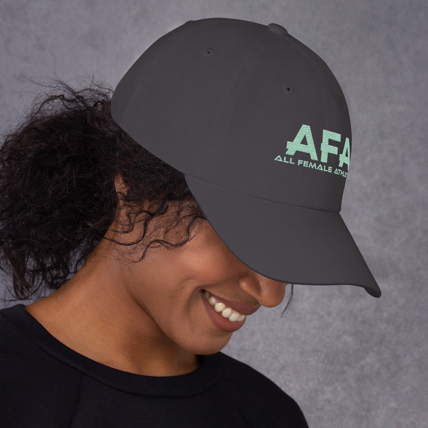 Light Green AFA Fillies Embroidered hat