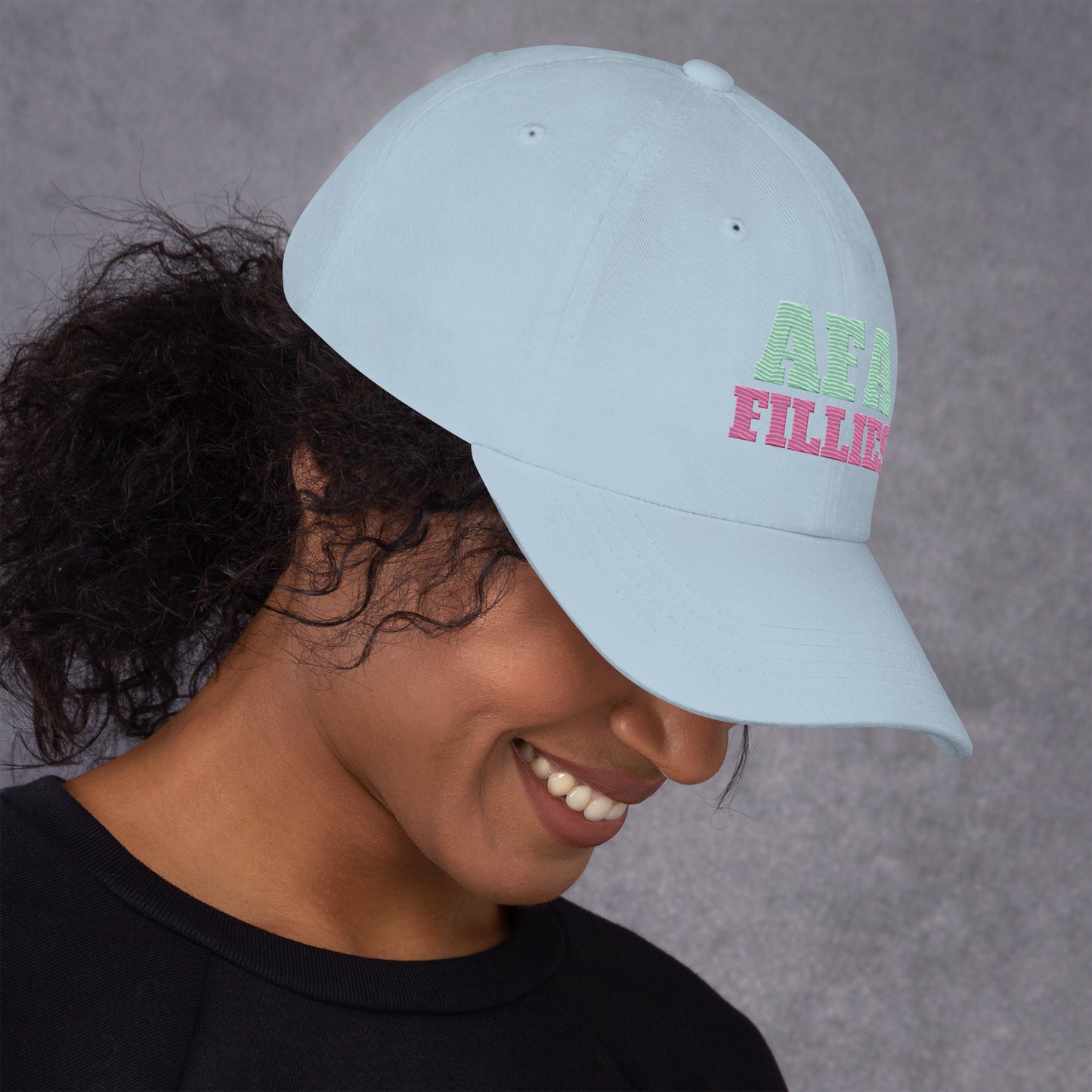 Pink/Green AFA Fillies Embroidered Dad hat